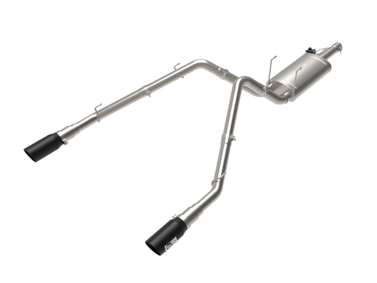 Aggressive Sound AFE Gemini XV Exhaust Kit | Fits 2011-2023 Ram 1500 Classic | Muffler with Dual Exit