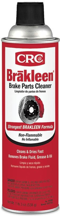 Revive Your Brakes | CRC Brake Cleaner | 19oz Aerosol Can | Fast Cleaning, No Residue