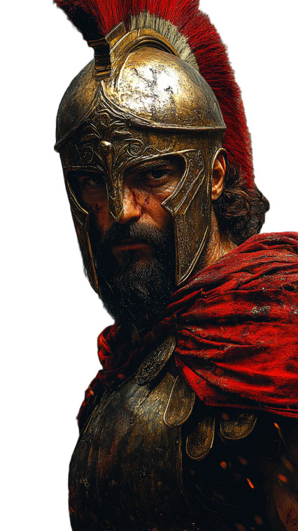 Spartan Soldier'S Resolve Vinyl Car Decal Sticker – Waterproof & UV-Resistant 8"