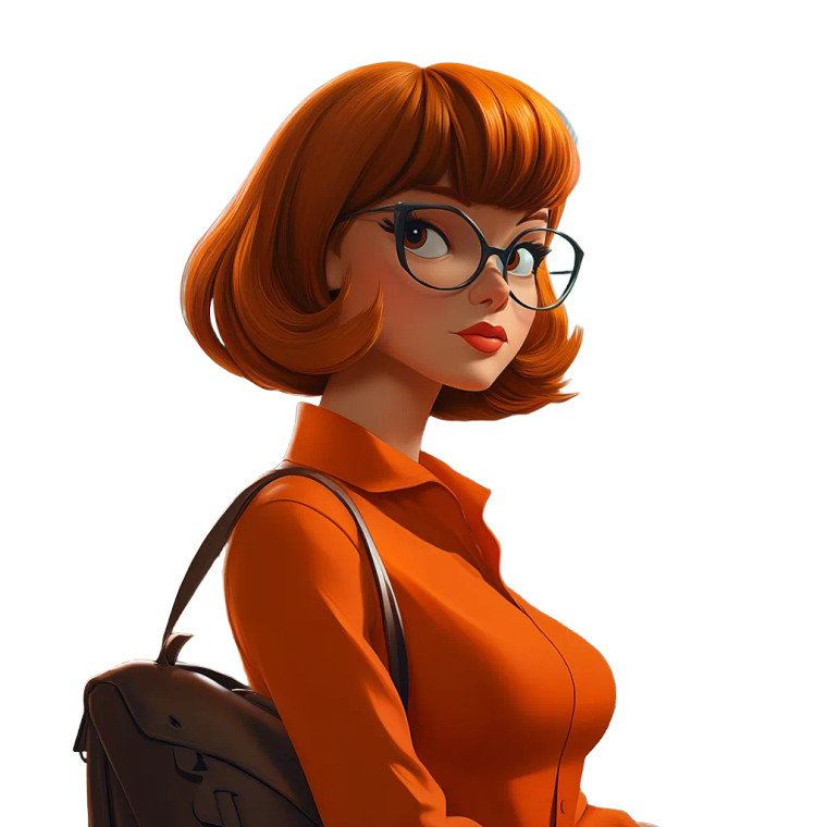 Velma Investigates Versailles Vinyl Car Decal Sticker – Waterproof & UV-Resistant 8"