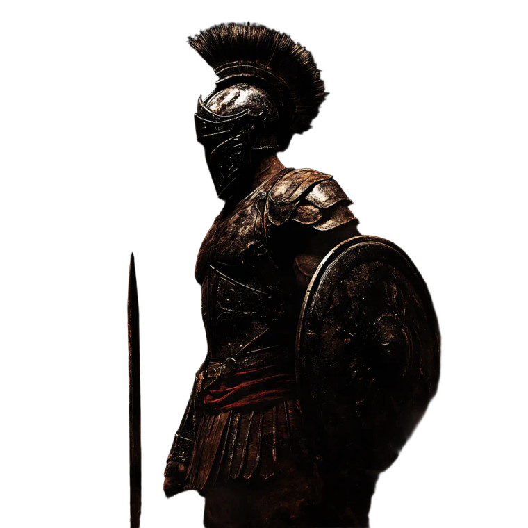 Humble Warrior Vinyl Car Decal Sticker – Waterproof & UV-Resistant 8"