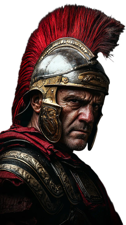 Roman General V2 Vinyl Car Decal Sticker – Waterproof & UV-Resistant 8"