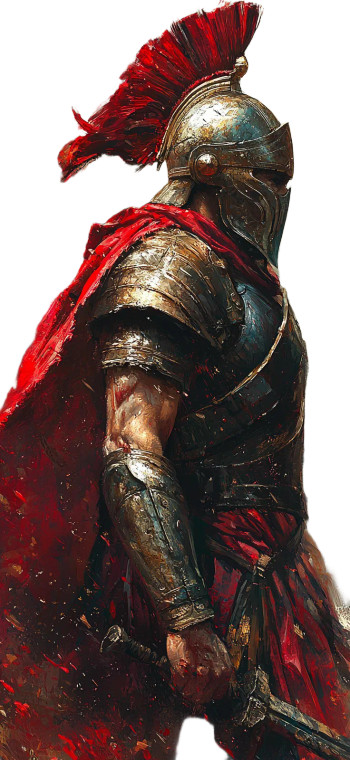 Ancient War Heroes Vinyl Car Decal Sticker – Waterproof & UV-Resistant 8"