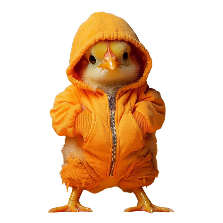 Hip-Hop Chick Vinyl Car Decal Sticker – Waterproof & UV-Resistant 8"