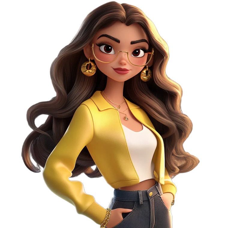 Stylish Mediterranean Fashionista Vinyl Car Decal Sticker – Waterproof & UV-Resistant 8"