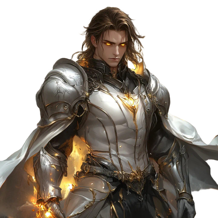 Fantasy Warrior V9 Vinyl Car Decal Sticker – Waterproof & UV-Resistant 8"