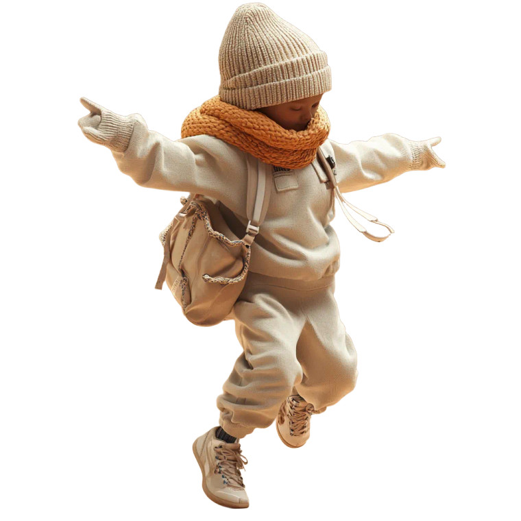 Dancing Child Vinyl Car Decal Sticker – Waterproof & UV-Resistant 8"