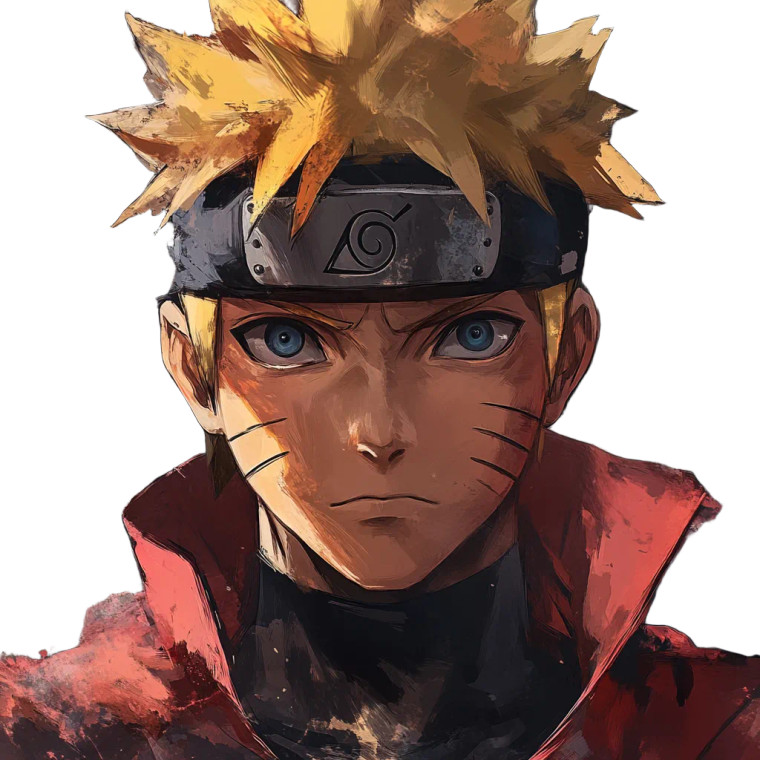 Boruto Uzumaki Vinyl Car Decal Sticker – Waterproof & UV-Resistant 8"