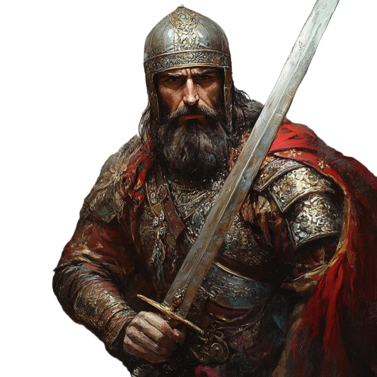 Armenian Warrior Vinyl Car Decal Sticker – Waterproof & UV-Resistant 8"