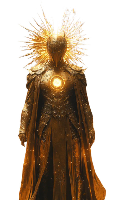 Solar Warrior Vinyl Car Decal Sticker – Waterproof & UV-Resistant 8"