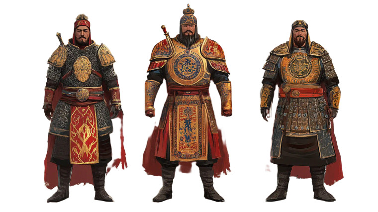 Kazakh Batyr Concept Vinyl Car Decal Sticker – Waterproof & UV-Resistant 8"