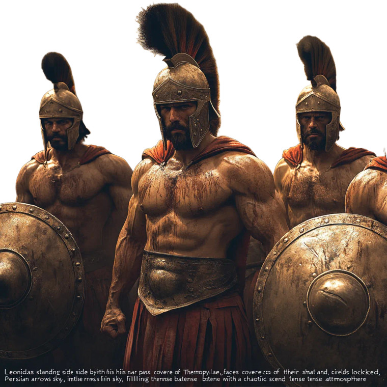 Leonidas At Thermopylae Vinyl Car Decal Sticker – Waterproof & UV-Resistant 8"