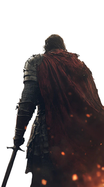 Battle-Worn Warrior V2 Vinyl Car Decal Sticker – Waterproof & UV-Resistant 8"