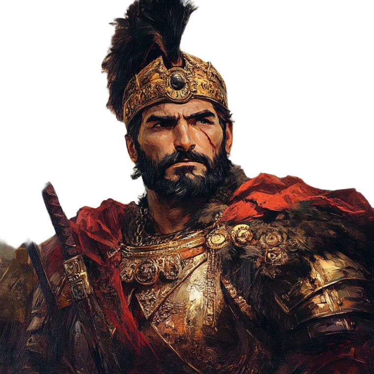 Hannibal Barca V2 Vinyl Car Decal Sticker – Waterproof & UV-Resistant 8"