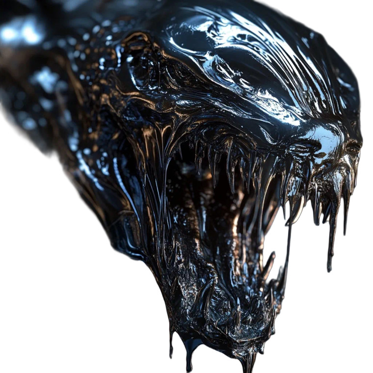 Morphing Metal Animal Vinyl Car Decal Sticker – Waterproof & UV-Resistant 8"