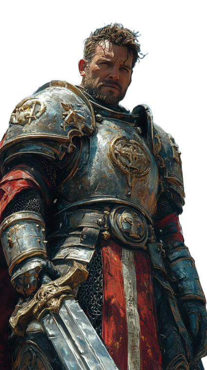 King Garen'S Sword Vinyl Car Decal Sticker – Waterproof & UV-Resistant 8"