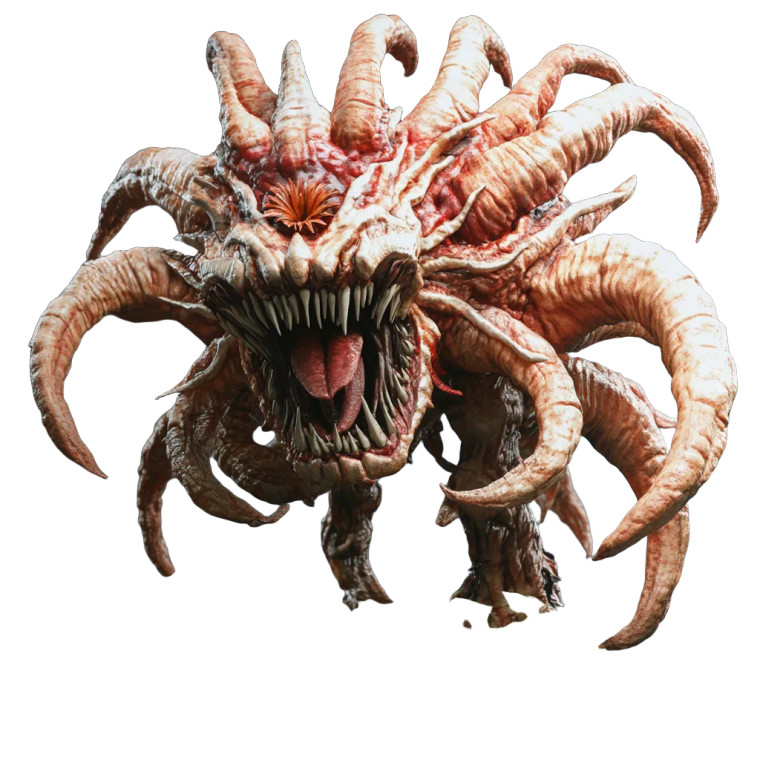 Demogorgon Tarrasque Vinyl Car Decal Sticker – Waterproof & UV-Resistant 8"