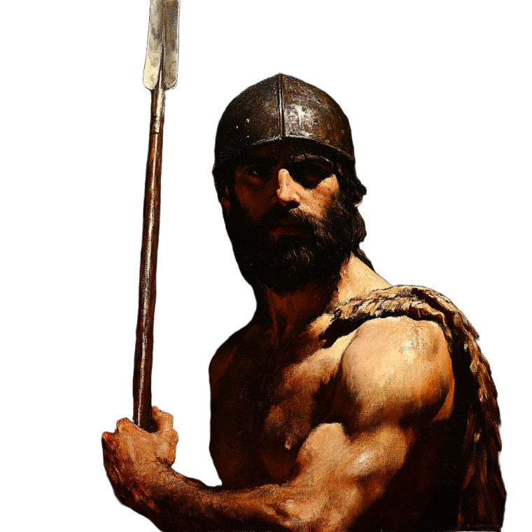 Gallic Warrior V2 Vinyl Car Decal Sticker – Waterproof & UV-Resistant 8"