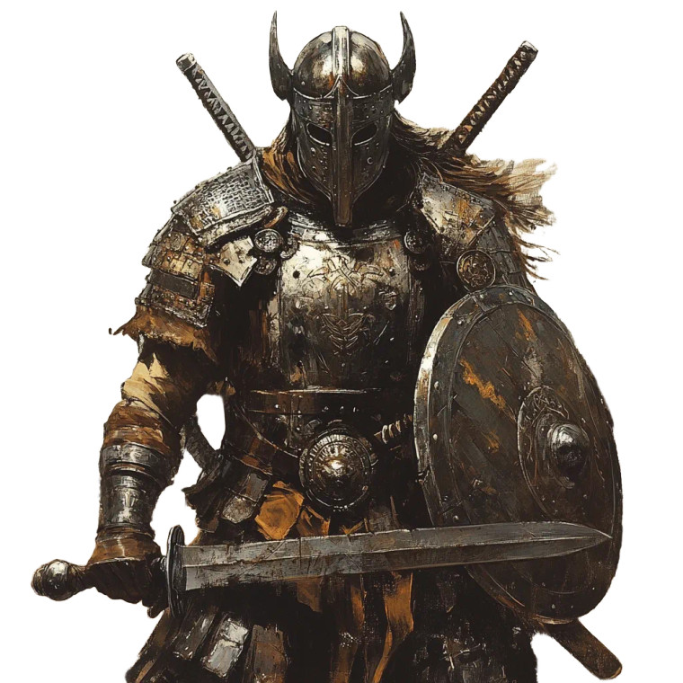 Warrior Trio Vinyl Car Decal Sticker – Waterproof & UV-Resistant 8"