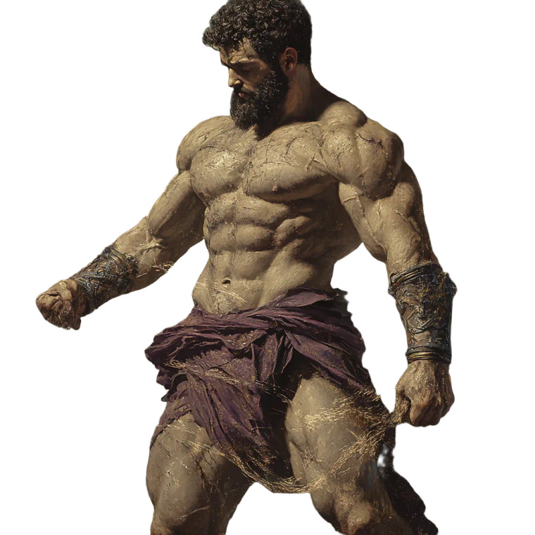 Heroic Hercules Vinyl Car Decal Sticker – Waterproof & UV-Resistant 8"