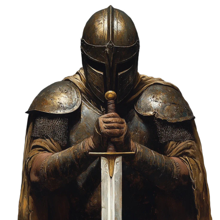 Helmeted Warrior Portrait Vinyl Car Decal Sticker – Waterproof & UV-Resistant 8"