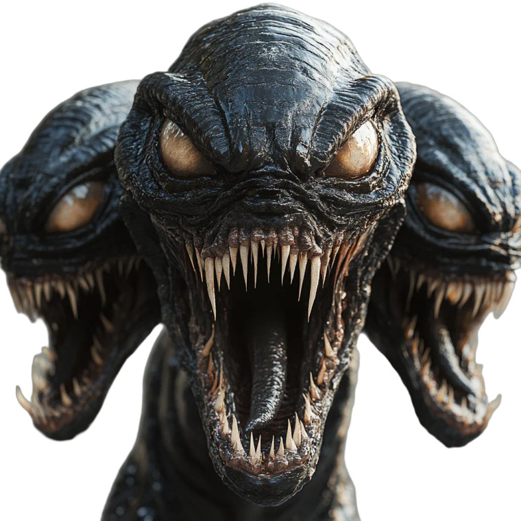 Creepy Xenomorph Monster Vinyl Car Decal Sticker – Waterproof & UV-Resistant 8"