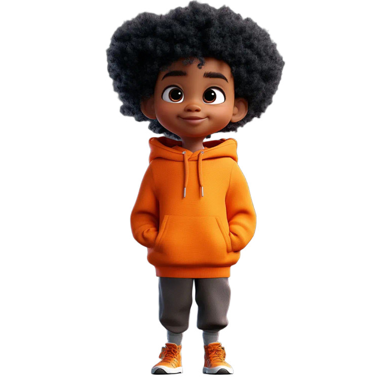 Happy Pixar Child Vinyl Car Decal Sticker – Waterproof & UV-Resistant 8"