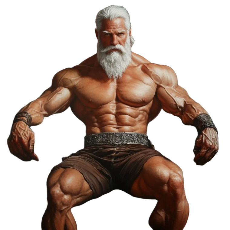 Bearded Throne King Vinyl Car Decal Sticker – Waterproof & UV-Resistant 8"