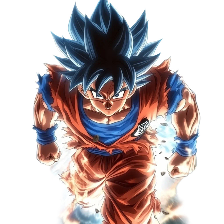 Goku Thumbnail V2 Vinyl Car Decal Sticker – Waterproof & UV-Resistant 8"