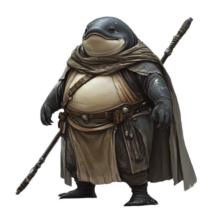 Overweight Jedi Knight Vinyl Car Decal Sticker – Waterproof & UV-Resistant 8"