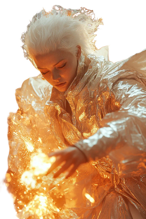 Albino Warrior Steel Vinyl Car Decal Sticker – Waterproof & UV-Resistant 8"