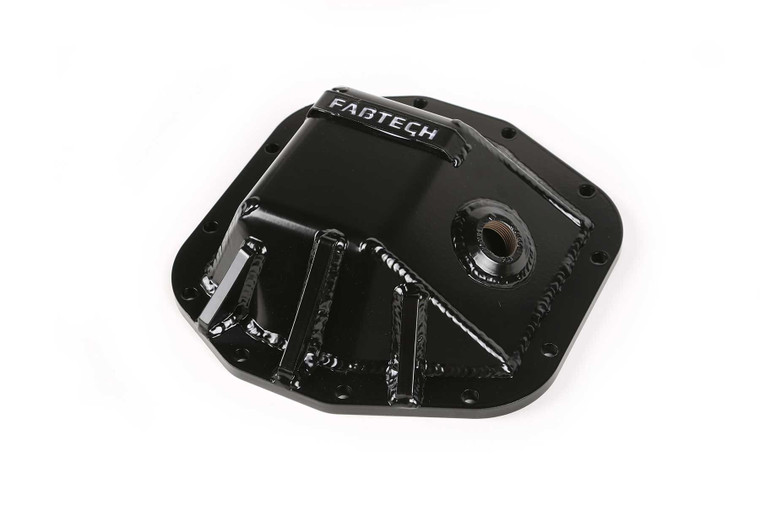 Upgrade Your Off-Road Monster | Fabtech Dana M220 Differential Cover | Bronco, Gladiator JT, Wrangler | Heavy-Duty Steel | Increased Fluid Capacity | Superior Protection