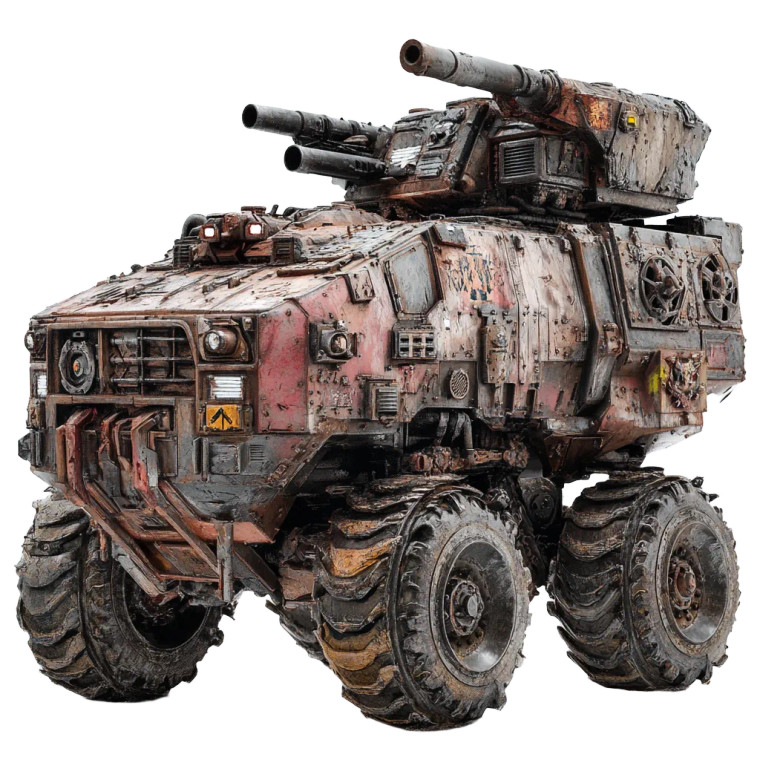 Warhammer 40K Vehicle Vinyl Car Decal Sticker – Waterproof & UV-Resistant 8"