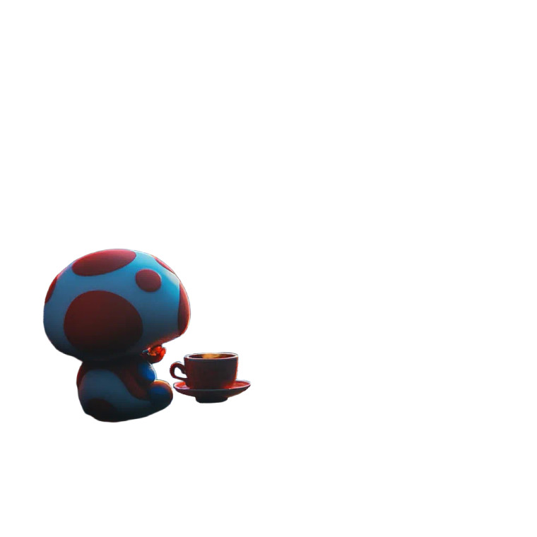 Toad'S Tea Time Vinyl Car Decal Sticker – Waterproof & UV-Resistant 8"