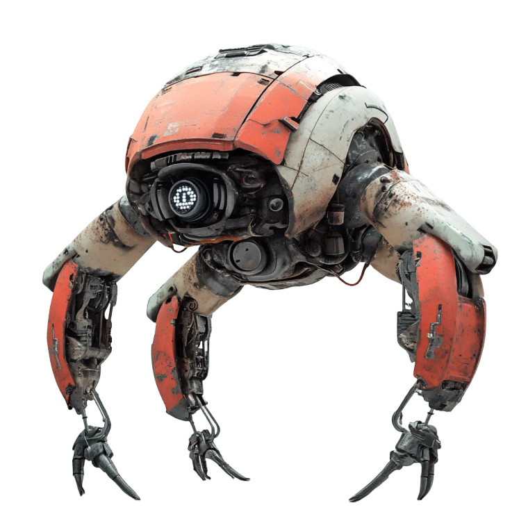 Repair Droid Vinyl Car Decal Sticker – Waterproof & UV-Resistant 8"