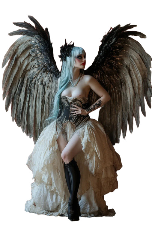 Cabaret Dancer Vinyl Car Decal Sticker – Waterproof & UV-Resistant 8"