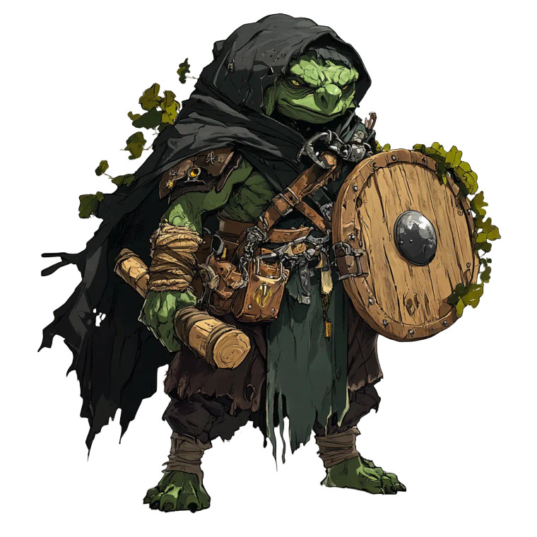 Goblin Priest V2 Vinyl Car Decal Sticker – Waterproof & UV-Resistant 8"