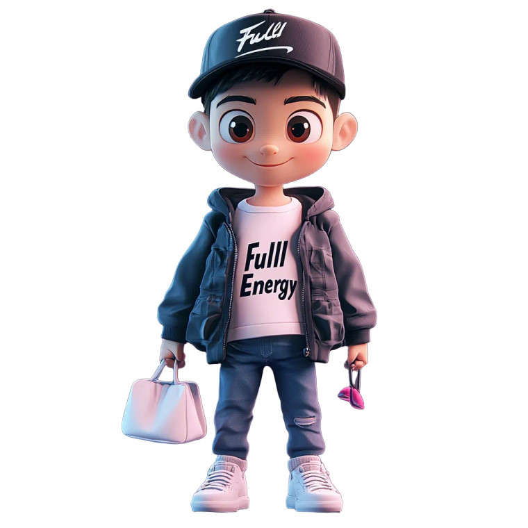 Cool Asian Boy Avatar Vinyl Car Decal Sticker – Waterproof & UV-Resistant 8"