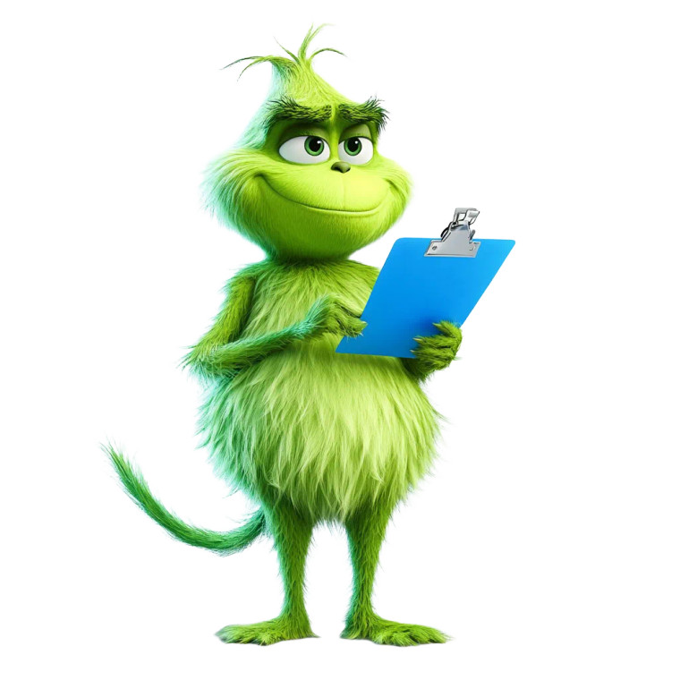 Valentine'S Grinch Vinyl Car Decal Sticker – Waterproof & UV-Resistant 8"