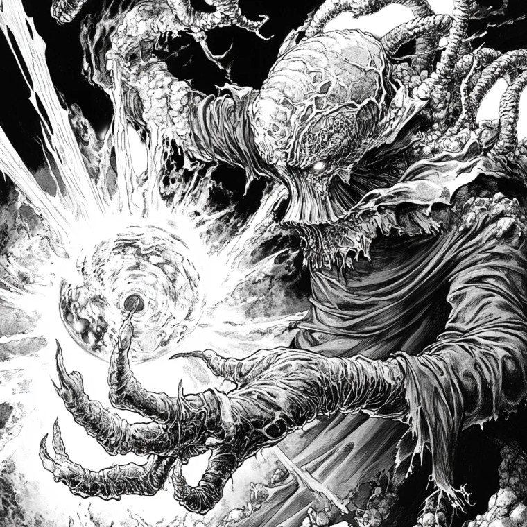 Nautilus Spellcaster Vinyl Car Decal Sticker – Waterproof & UV-Resistant 8"