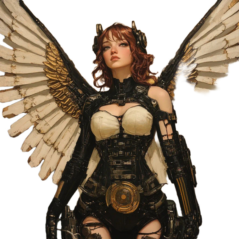 Cyber-Punk Gabriel Vinyl Car Decal Sticker – Waterproof & UV-Resistant 8" Cyber-Punk Gabriel Vinyl Car Decal Sticker – Waterproof & UV-Resistant 8"