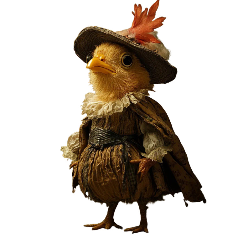 Colonizer Chicken Little Vinyl Car Decal Sticker – Waterproof & UV-Resistant 8"