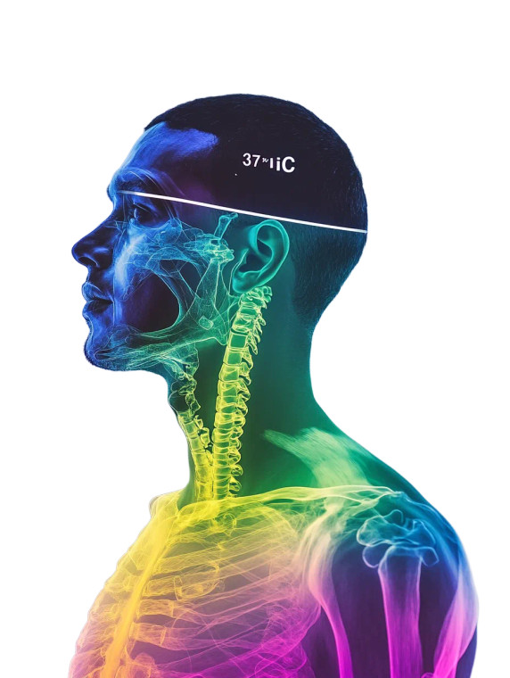 Infrared Heat Vision Vinyl Car Decal Sticker – Waterproof & UV-Resistant 8"