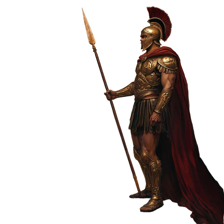 Guardian Of Sparta Vinyl Car Decal Sticker – Waterproof & UV-Resistant 8"