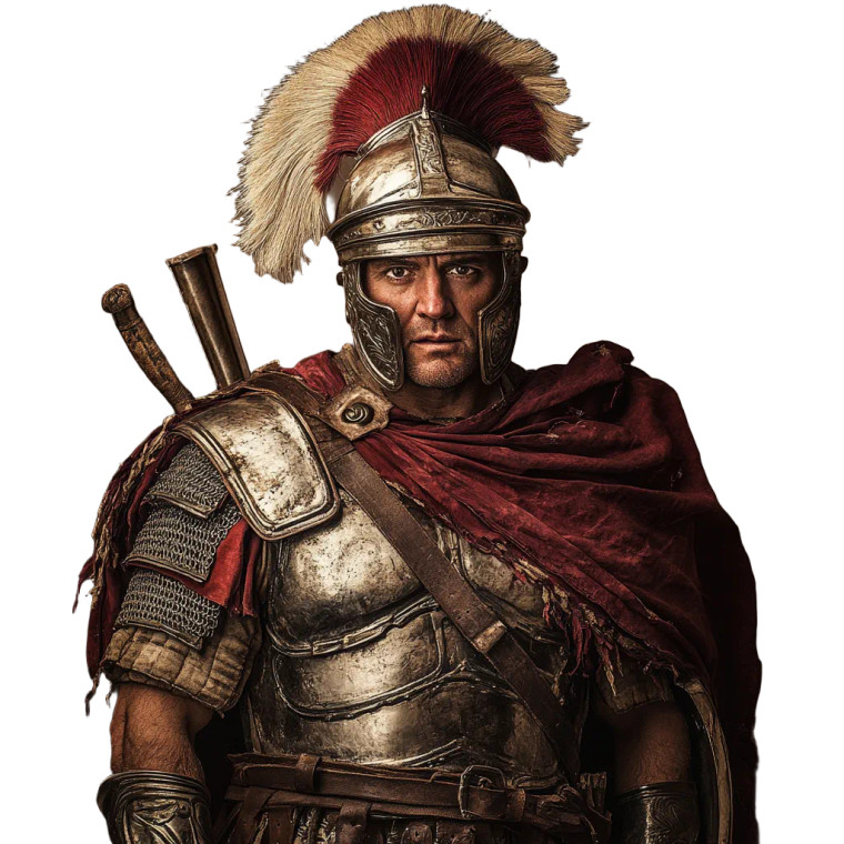 Roman Gladiator V12 Vinyl Car Decal Sticker – Waterproof & UV-Resistant 8"