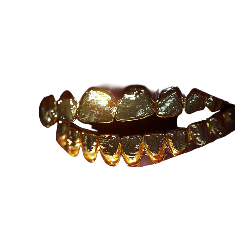 Grillz V2 Vinyl Car Decal Sticker – Waterproof & UV-Resistant 8"