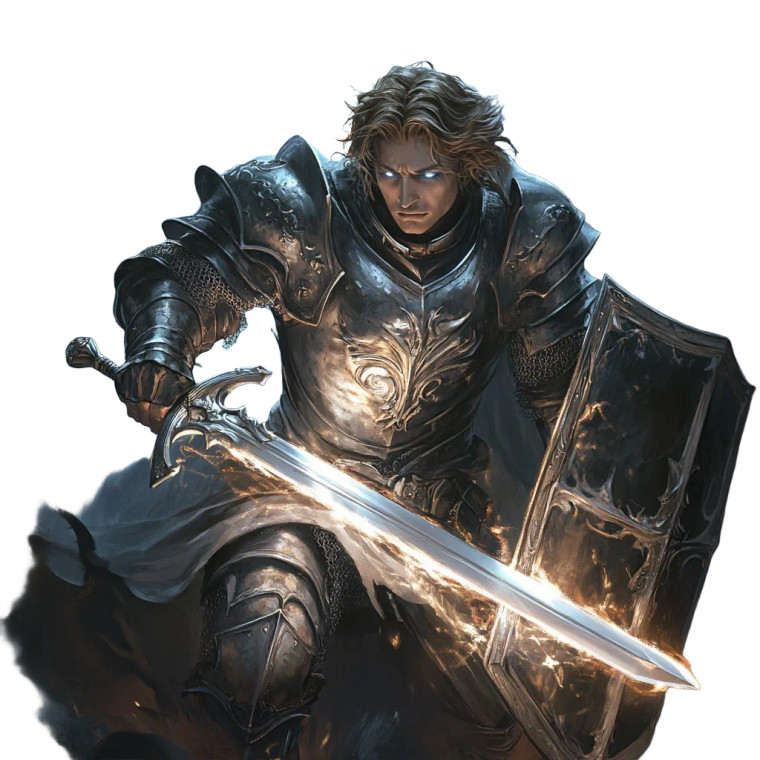 Holy Warrior V4 Vinyl Car Decal Sticker – Waterproof & UV-Resistant 8"