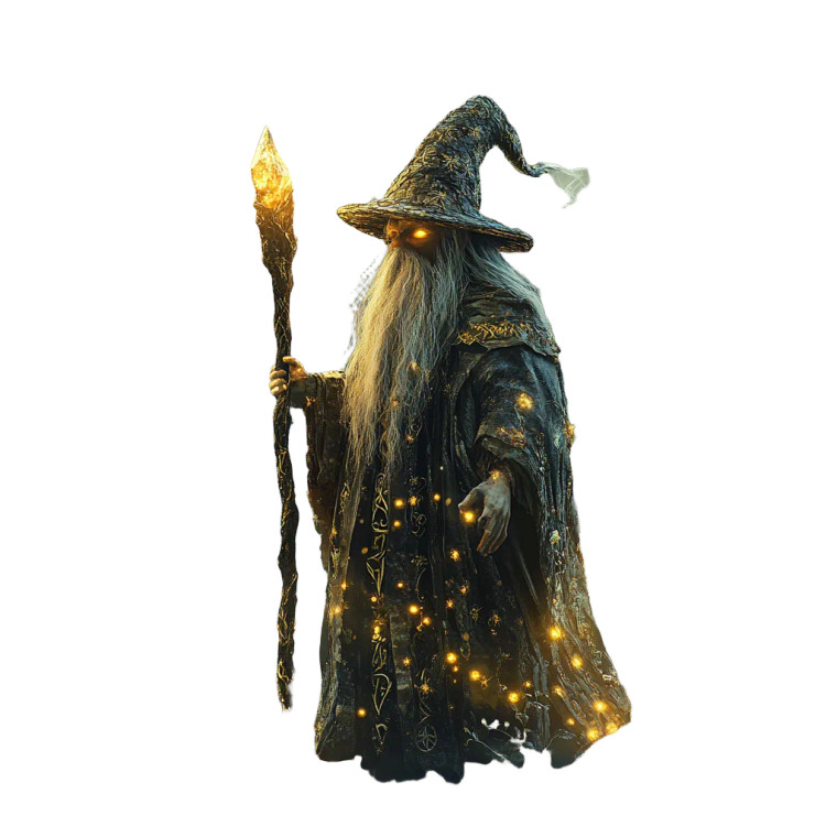 Mystical Gnome Vinyl Car Decal Sticker – Waterproof & UV-Resistant 8"