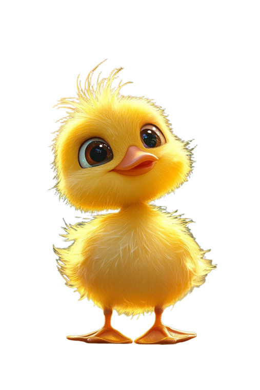 Cute Cartoon Ducks V2 Vinyl Car Decal Sticker – Waterproof & UV-Resistant 8"