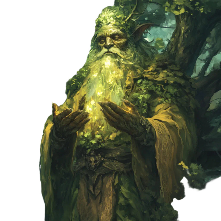 Elder Treefolk Sorcerer Vinyl Car Decal Sticker – Waterproof & UV-Resistant 8"